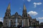 A bela Catedral de Guadalajara, no México